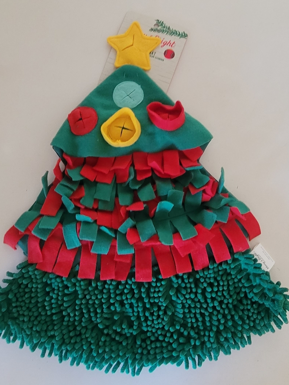 NWT Merry & Bright Dog Snuffle Puzzle Mat
